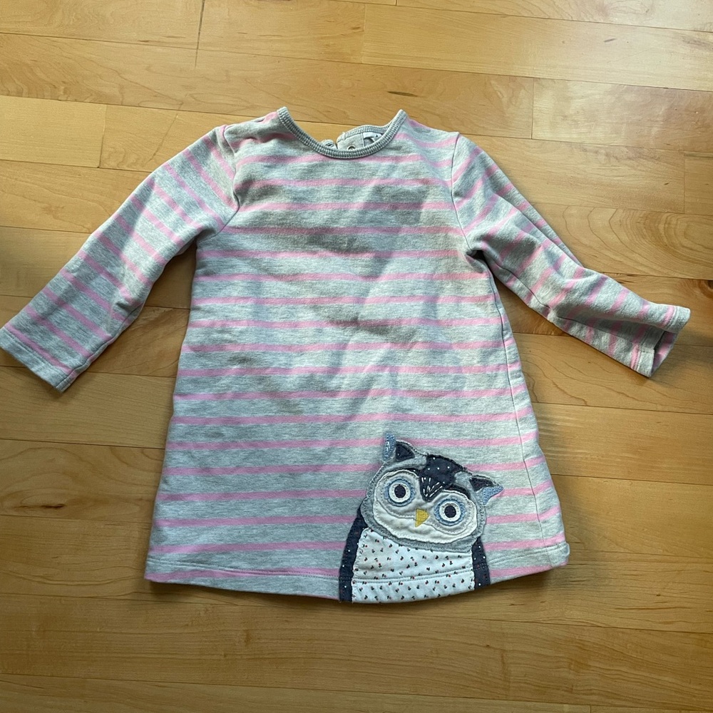 Mini Boden owl dress